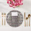 Infinity Knot Cotton Blend Square Napkins