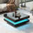 High Gloss Minimalist Design With LED Lights-626665886