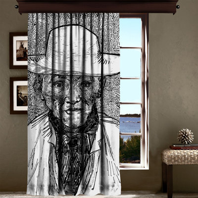 Rideau en polyester Hawkins