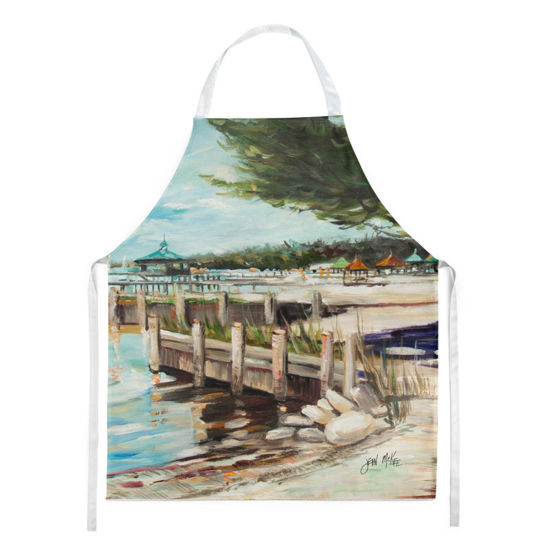 No Pattern Bib Apron