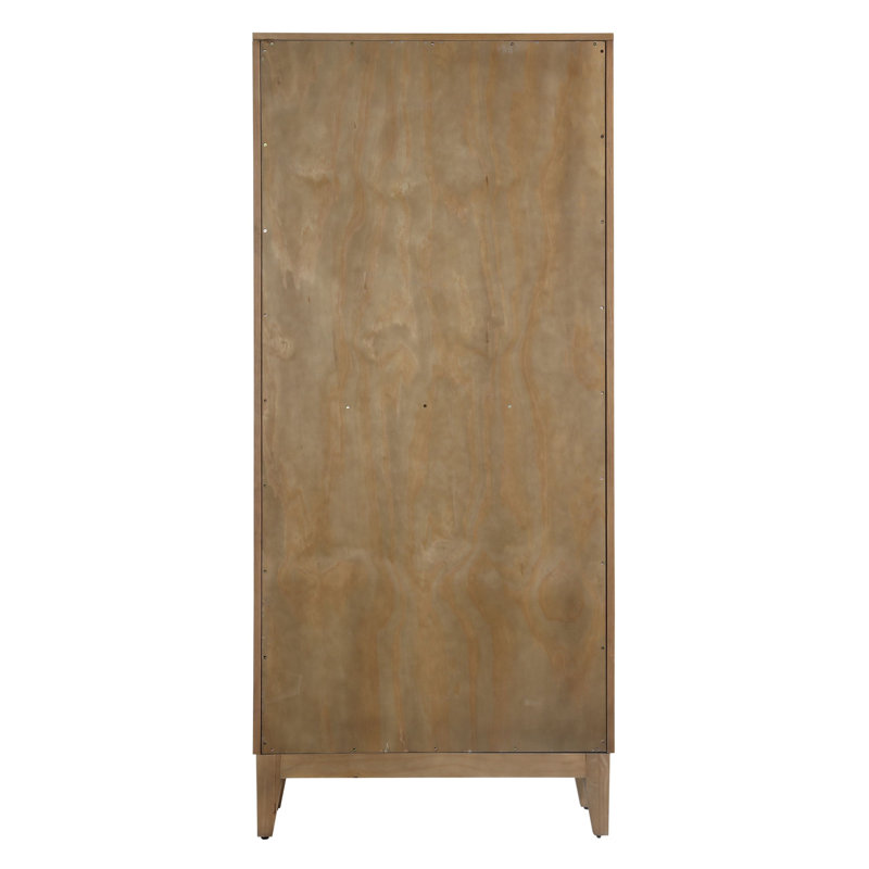 Malone Solid Wood Accent Cabinet