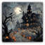 Jack O Lantern Lane - Art mural sur toile tendue-163274579