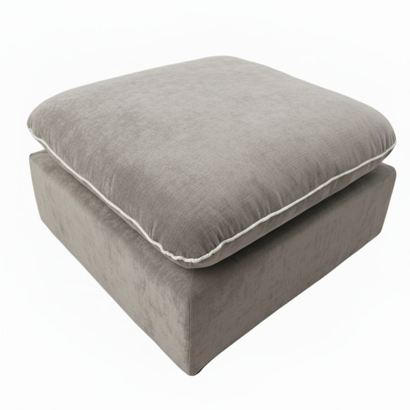 Composant pour canapé_1475_Ottoman, Gris