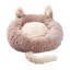 Willingham Doughnut Shaped Plush Cat Bed Dog Nest-62439544-62439525