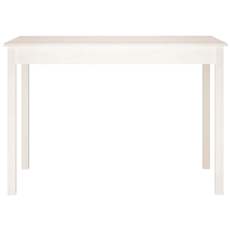 Layana Dining Table, White, H75 x L110 x W55cm