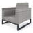Sameko 2Pc Sunbrella Outdoor Club Chairs-100524669-100524673