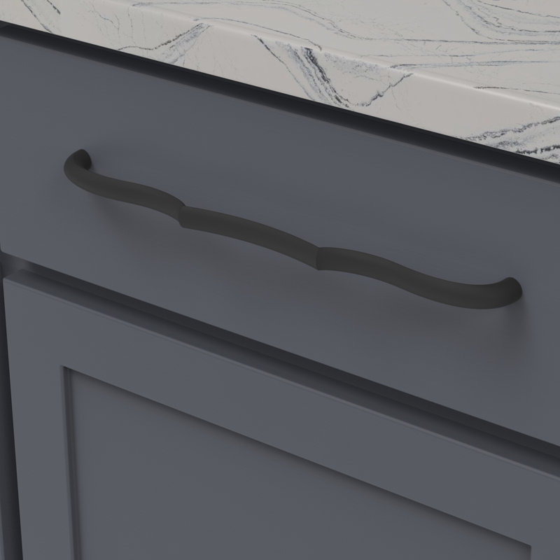 Trellis Appliance Pull, Matte Black, 12"