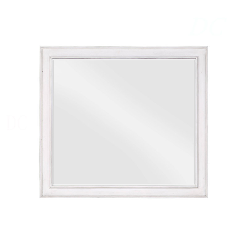Katia Weathered White Finish Mirror