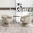 Kiersten Faux Leather Swivel Barrel Chair-94889858-120842946