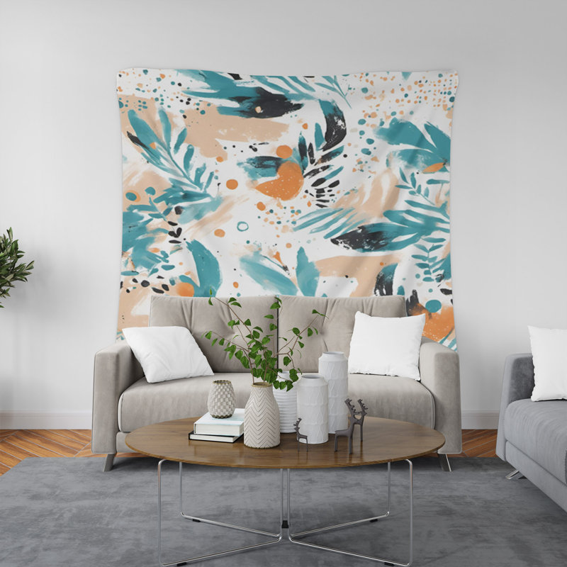 Tapisserie murale, H 80 po x l 68 po