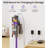 N7 Cordless Stick Vacuum Powerful Suction Long Runtime