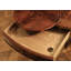 Round Mahogany Wood Dining Table