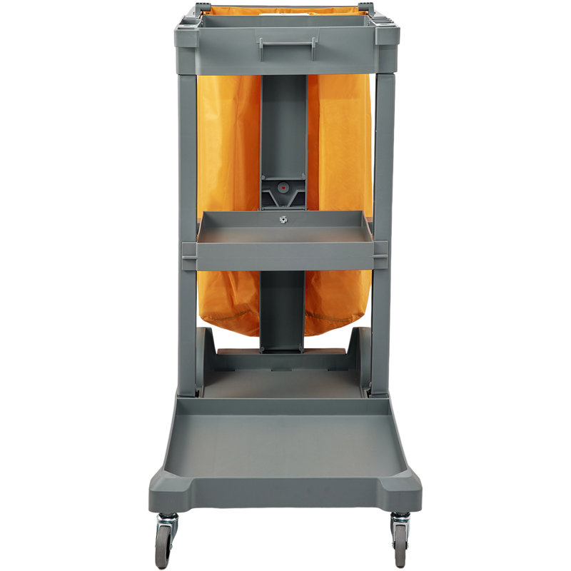 Utility Cart with Wheels, Gray, 38" H x 35" W x 25"