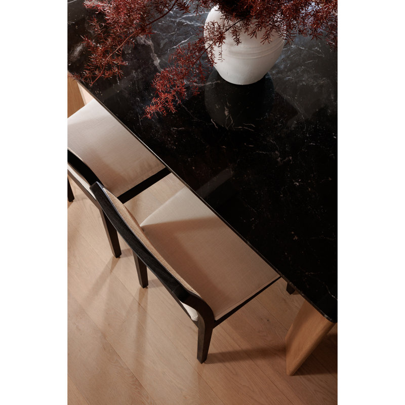 ORVILLE DINING CHAIR-SET OF TWO, Black