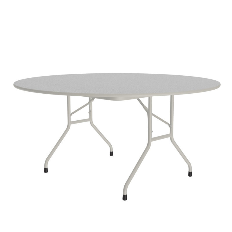 Table pliante rectangulaire 72'', Noyer, H 26,5 po x L 36 po x l 24 po