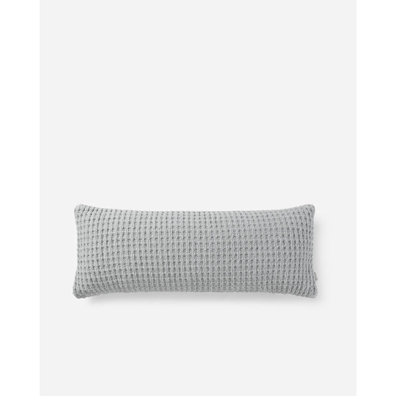 Snug Lumbar Pillow Cover & Insert, Cloud Gray