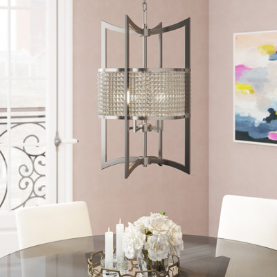 Lustre géométrique à 5 lumières Belisle