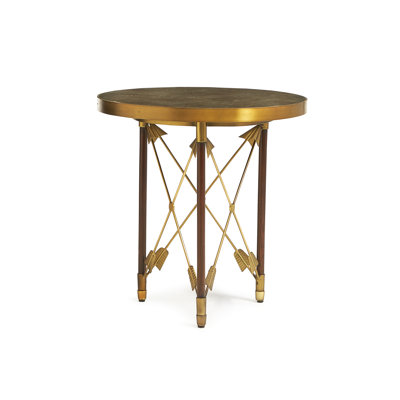 Viraan Glass End Table