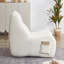 Fauteuil à billes pour adultes avec accoudoirs - Fauteuil d'appoint surdimensionné et confortable pour salon, chambre à coucher