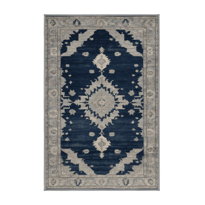Tapis gris lavable à la machine