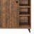 Oak Shoe Cabinet With Sliding Doors And Storage Facilities Classic 2 Robust Structure