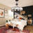 6-Light Dimmable Drum Crystal Chandelier-957311082