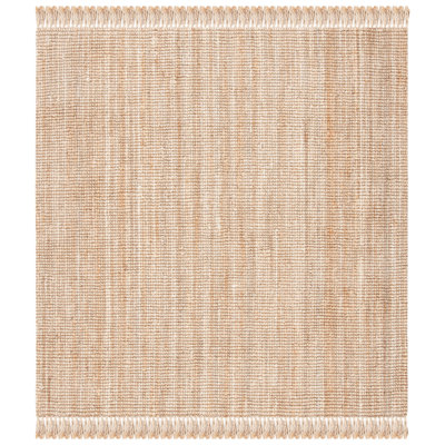 Lin Handwoven Jute Brown/Ivory Area Rug