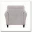 Mobilier de salon moderne avec coussins attachés en tissu texturé de couleur sable transitionnelle moderne-121106081