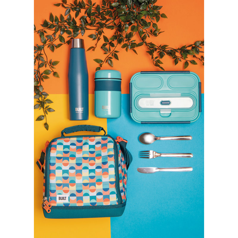Retro Textile Picnic Cooler