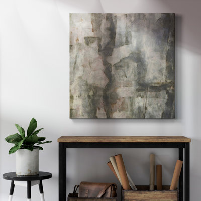 Grey Space I-Premium Gallery Wrapped Canvas - Ready to Hang