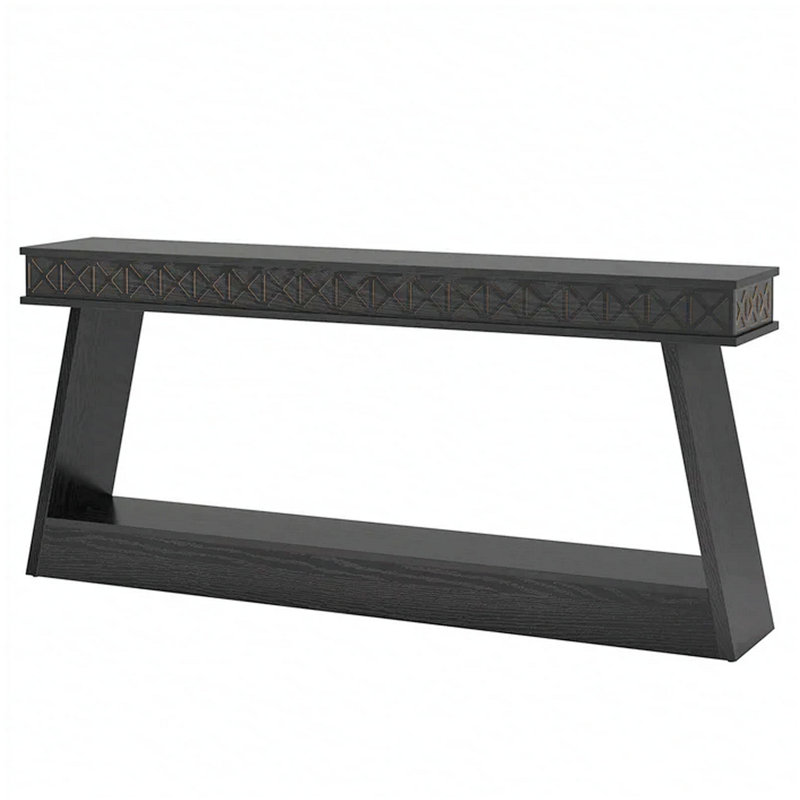 TV Stand,Entryway Table,Sofa Table,Console Table, Black