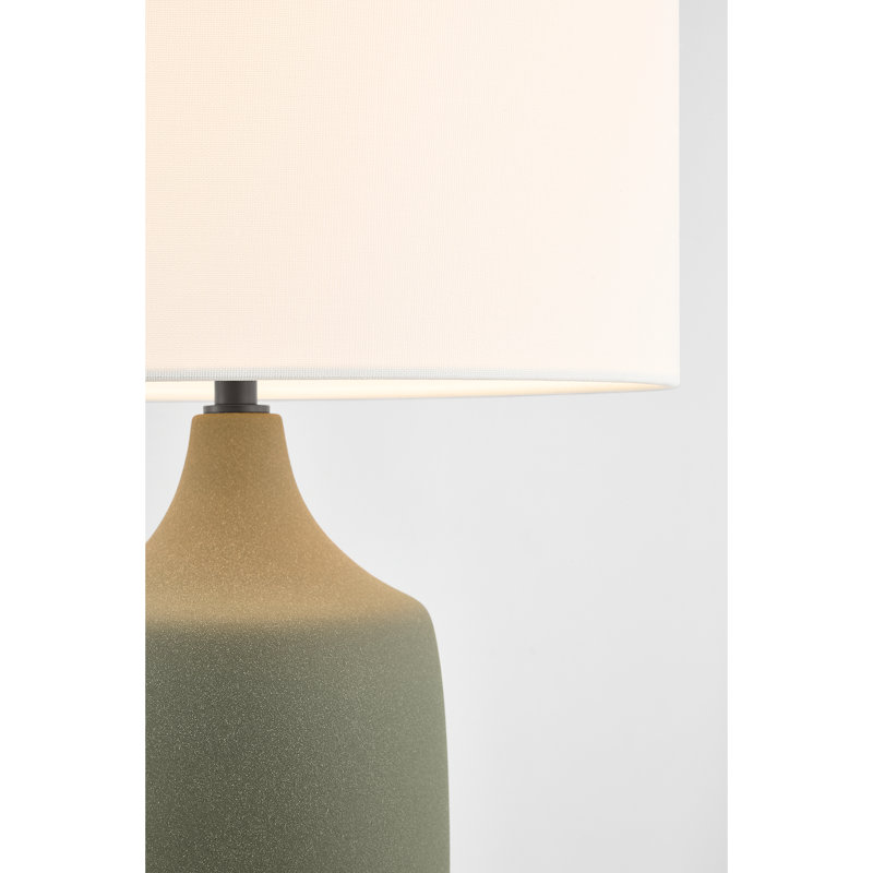 Richard June Transitional Sayer Table Lamp, Sage, 22.28