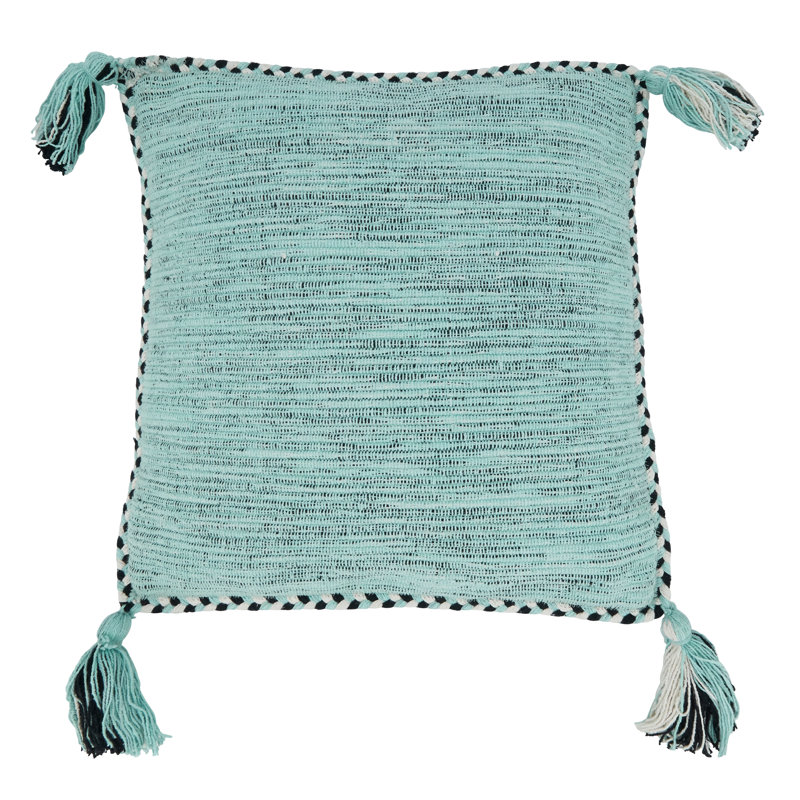 Housse de coussin en coton Nautica, Menthe