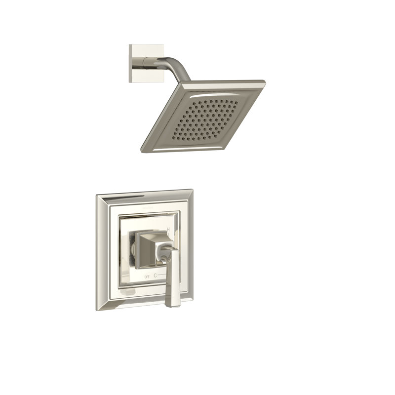 Robinet de douche thermostatique Town Square S avec inverseur, Nickel poli