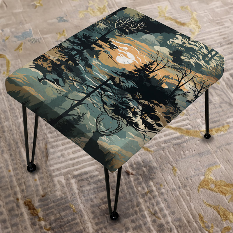Repose-pieds Wilderness Forest Harmony Landscape - Floral