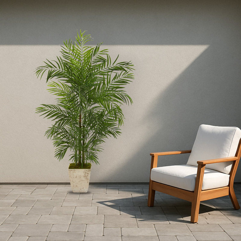 Areca Palm Tree in Planter UV Resistant