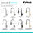 KRAUS Bolden Commercial Style 2-Function Single Handle Pull Down Kitchen Faucet-99330866