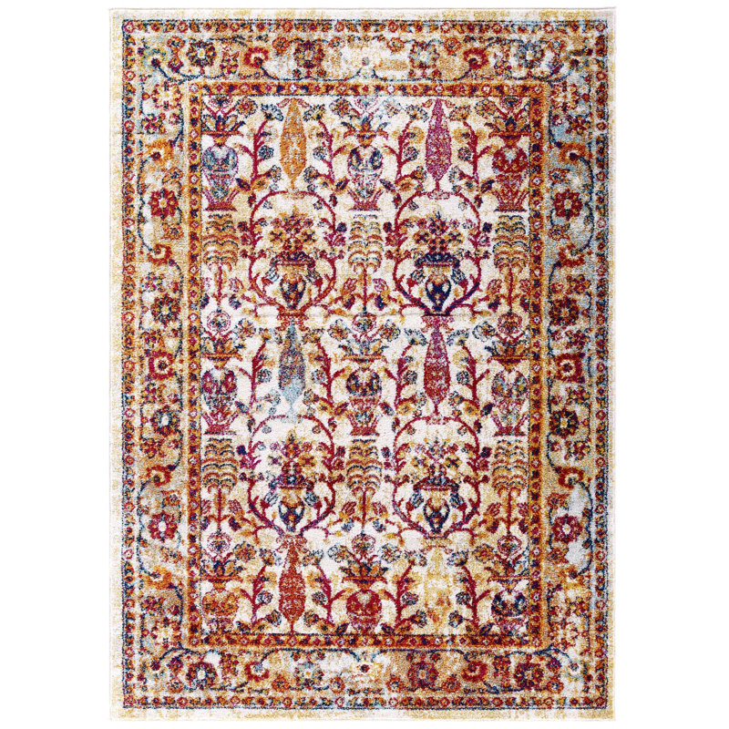 Tapis Khalida Entourage Jessa, Rectangle de 5 pi x 8 pi