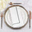 Odelle Embroidered Line Design Dinner 4 Piece Napkin Set-620832485