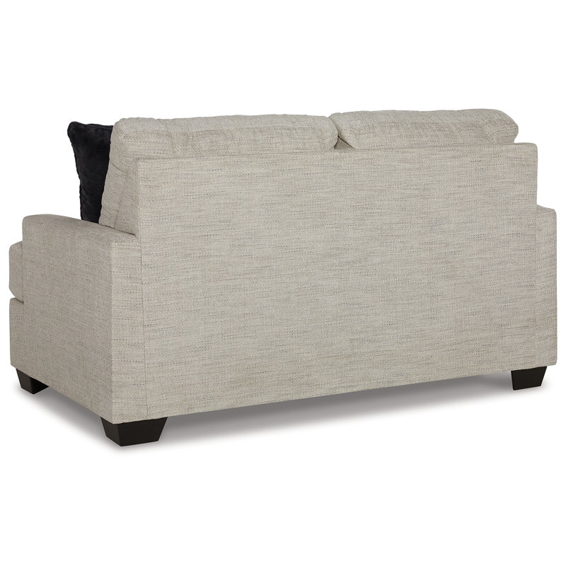 Canapé, causeuse, fauteuil et repose-pieds Vayda