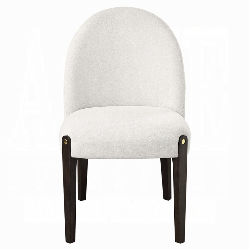 Chaise d'appoint Clayten (lot de 2), Beige