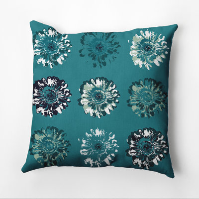 Housse et insert de coussin carré imprimé