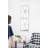 Rectangular Wooden Wall Mirrors with Distressed  Frame