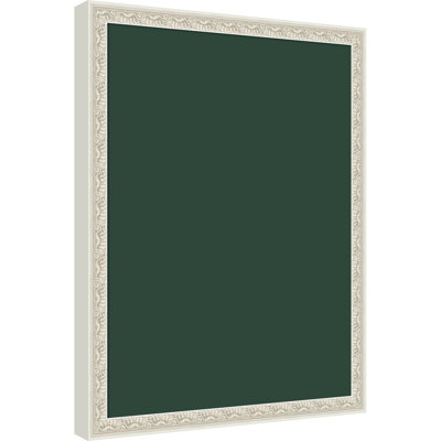 Tableau d'affichage en tissu encadré, 20 x 26, vert forêt, babillard pour l'organisation murale