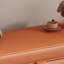 Banc rembourré orange-903814154