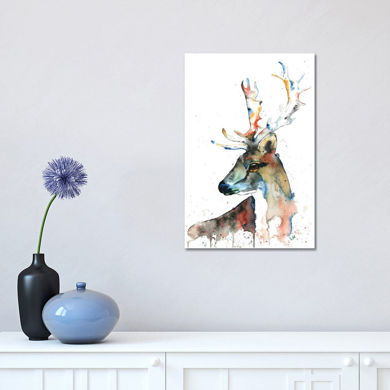 1 Piece Wrapped Canvas Painting, 45.72cm H x 30.48cm x W 1.91cm D
