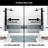 Orion 34" W x 58" H Hinged Frameless Tub Door with with 5/16" Clear Glass-99084372