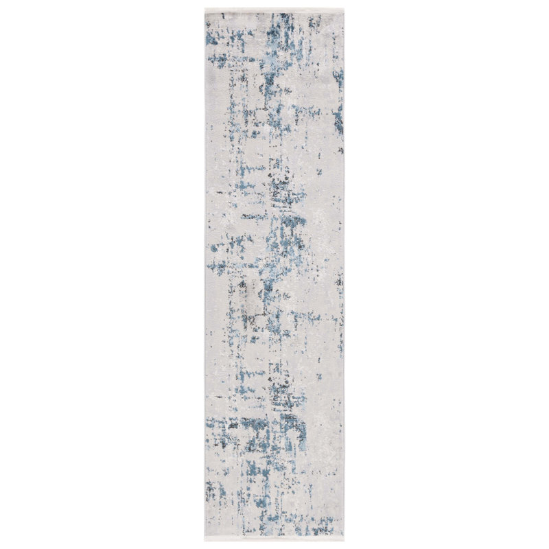 Shivan Performance Abstract Rug, Runner 2'2" x 8'