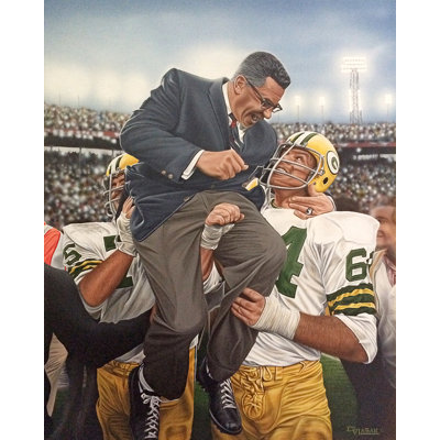 " Vince Lombardi Green Bay Packers Coach " by Darryl Vlasak