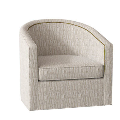 Fauteuil demi-tonneau de 34 po Ambre